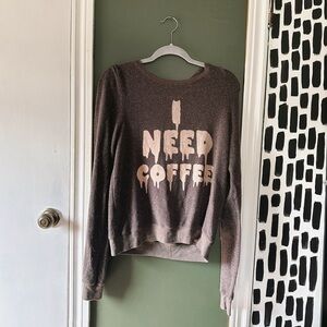Wild fox graphic sweatshirt